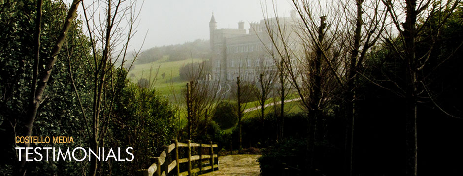 Costello Media Testimonials